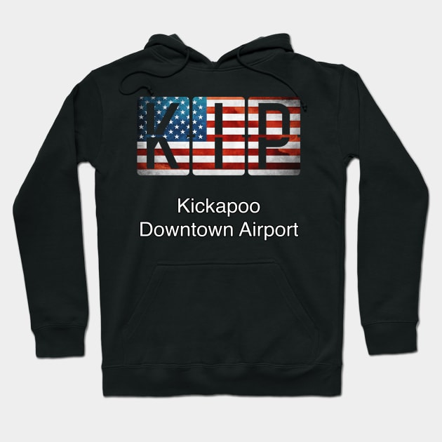 KIP Kickapoo Downtown Airport Hoodie by Storeology